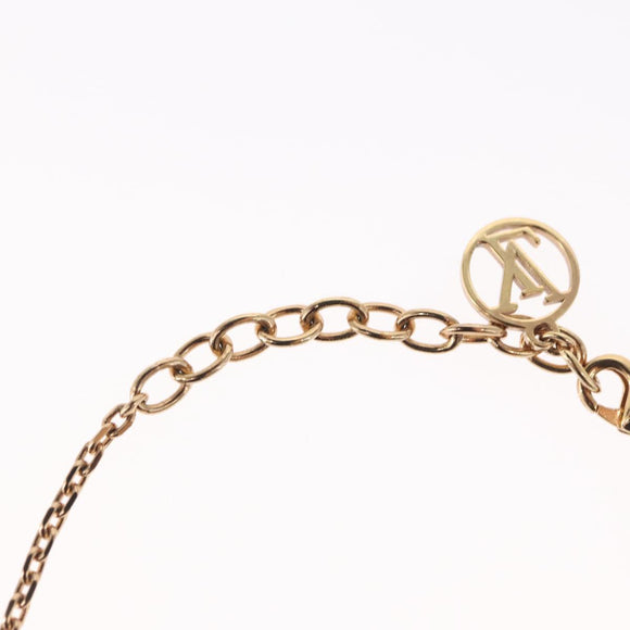LOUIS VUITTON Brassle Heart Falling in Love metal Gold M00466 LV Auth 165877SM