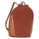 LOUIS VUITTON Epi Mabillon Backpack Brown M52233 LV Auth 165879-1