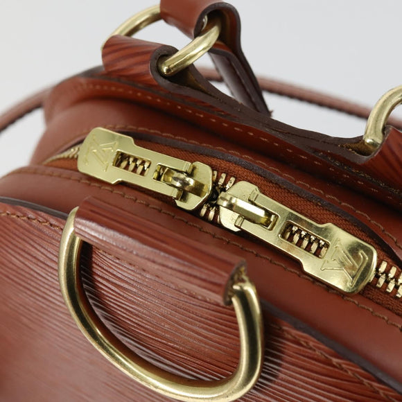 LOUIS VUITTON Epi Mabillon Backpack Brown M52233 LV Auth 165879