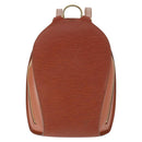 LOUIS VUITTON Epi Mabillon Backpack Brown M52233 LV Auth 165879-13