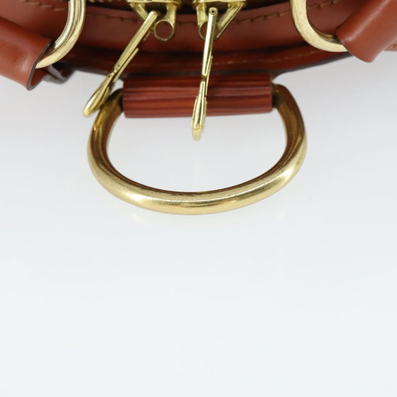 LOUIS VUITTON Epi Mabillon Backpack Brown M52233 LV Auth 165879
