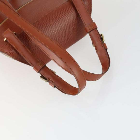 LOUIS VUITTON Epi Mabillon Backpack Brown M52233 LV Auth 165879