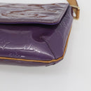 LOUIS VUITTON Monogram Vernis Thompson Street Bag Viole M91095 LV Auth 165882-10