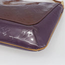 LOUIS VUITTON Monogram Vernis Thompson Street Bag Viole M91095 LV Auth 165882-12