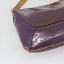 LOUIS VUITTON Monogram Vernis Thompson Street Bag Viole M91095 LV Auth 165882-13