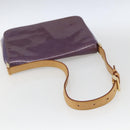 LOUIS VUITTON Monogram Vernis Thompson Street Bag Viole M91095 LV Auth 165882-7