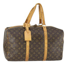 LOUIS VUITTON Monogram Sac Souple 45 Boston Bag M41624 LV Auth 165884-1