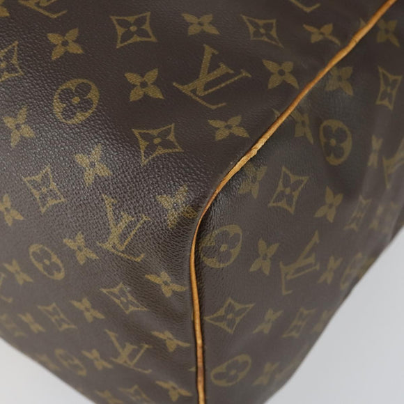 LOUIS VUITTON Monogram Sac Souple 45 Boston Bag M41624 LV Auth 165884