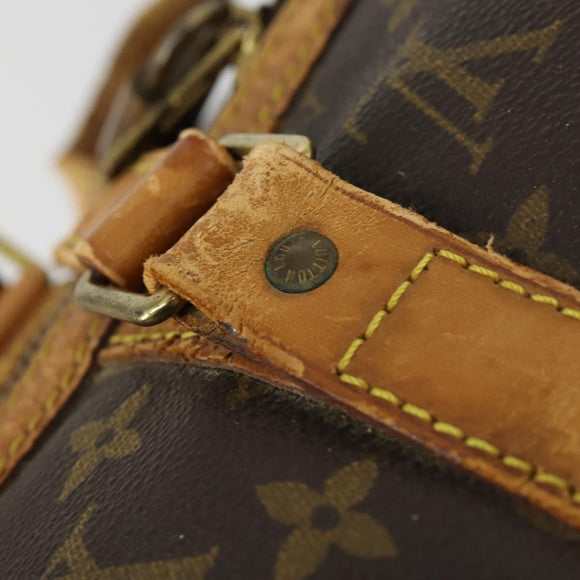 LOUIS VUITTON Monogram Sac Souple 45 Boston Bag M41624 LV Auth 165884