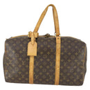 LOUIS VUITTON Monogram Sac Souple 45 Boston Bag M41624 LV Auth 165884-2