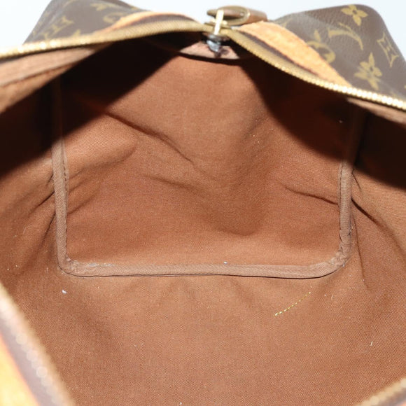 LOUIS VUITTON Monogram Sac Souple 45 Boston Bag M41624 LV Auth 165884