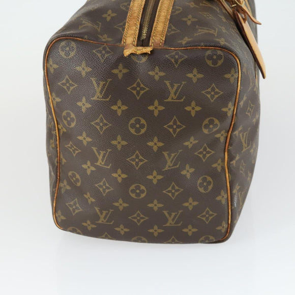 LOUIS VUITTON Monogram Sac Souple 45 Boston Bag M41624 LV Auth 165884