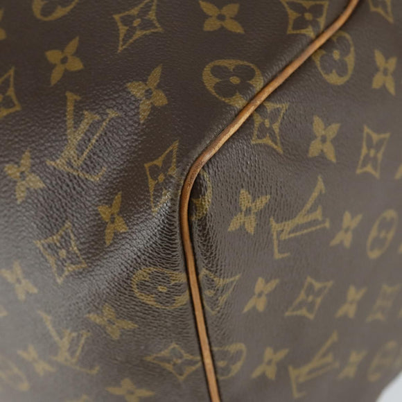 LOUIS VUITTON Monogram Keepall 55 Boston Bag M41424 LV Auth 165885