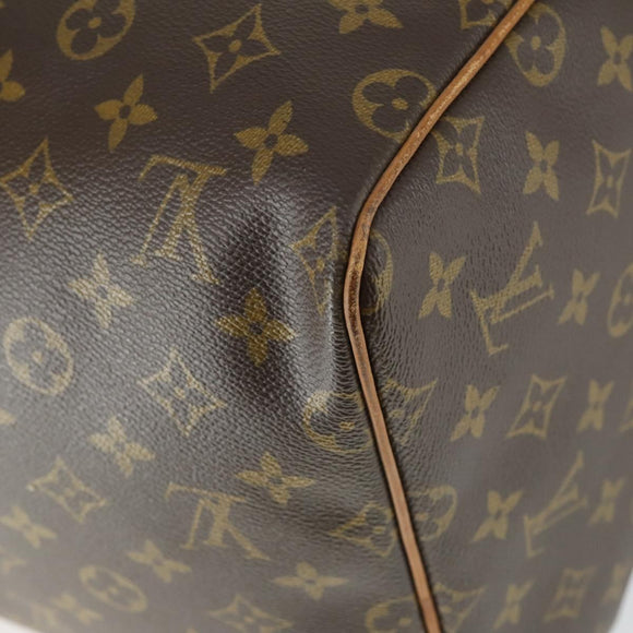 LOUIS VUITTON Monogram Keepall 55 Boston Bag M41424 LV Auth 165885