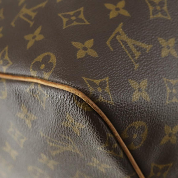 LOUIS VUITTON Monogram Keepall 55 Boston Bag M41424 LV Auth 165885