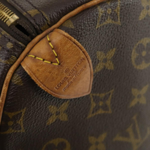 LOUIS VUITTON Monogram Keepall 55 Boston Bag M41424 LV Auth 165885