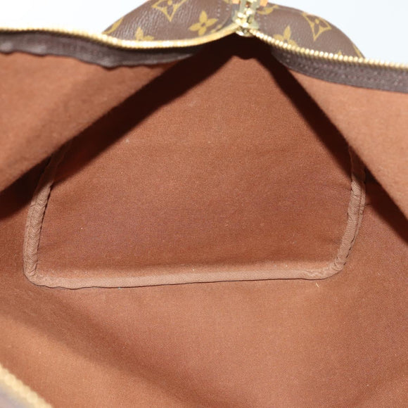 LOUIS VUITTON Monogram Keepall 55 Boston Bag M41424 LV Auth 165885