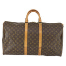 LOUIS VUITTON Monogram Keepall 55 Boston Bag M41424 LV Auth 165885-13