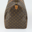 LOUIS VUITTON Monogram Keepall 55 Boston Bag M41424 LV Auth 165885-4
