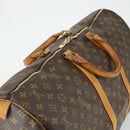 LOUIS VUITTON Monogram Keepall 55 Boston Bag M41424 LV Auth 165885-6