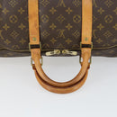 LOUIS VUITTON Monogram Keepall 55 Boston Bag M41424 LV Auth 165885-7