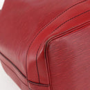 LOUIS VUITTON Epi Noe Shoulder Bag Red M44007 LV Auth 165889-14