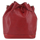 LOUIS VUITTON Epi Noe Shoulder Bag Red M44007 LV Auth 165889-13