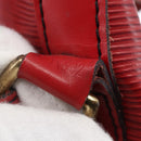 LOUIS VUITTON Epi Noe Shoulder Bag Red M44007 LV Auth 165889-12