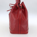 LOUIS VUITTON Epi Noe Shoulder Bag Red M44007 LV Auth 165889-4