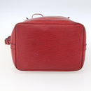 LOUIS VUITTON Epi Noe Shoulder Bag Red M44007 LV Auth 165889-5