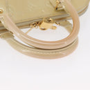 LOUIS VUITTON Monogram Vernis Alma PM Handtasche Broncorail M91445 LV Auth 165890-7