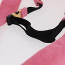 FENDI Zucca Canvas Mini Mamma Baguette Shoulder Bag 2way Pink Gold Auth 165907SM-7