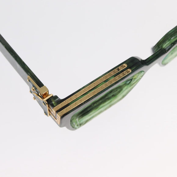 LOUIS VUITTON Millionaire Sunglasses plastic Green Z1167E LV Auth 165909SM