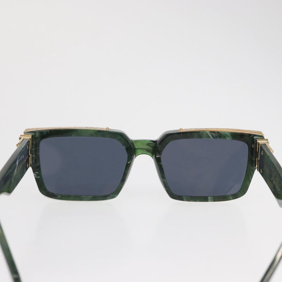 LOUIS VUITTON Millionaire Sunglasses plastic Green Z1167E LV Auth 165909SM
