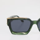 LOUIS VUITTON Millionaire Sunglasses plastic Green Z1167E LV Auth 165909SM-3