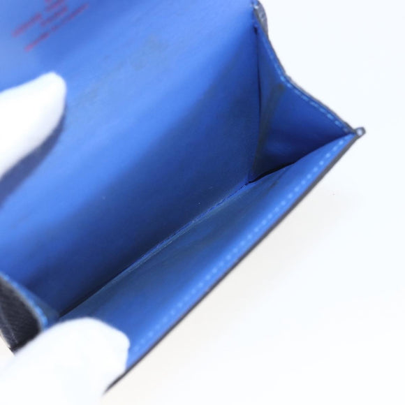 LOUIS VUITTON Taiga Compact Wallet M63041 LV Auth 165918