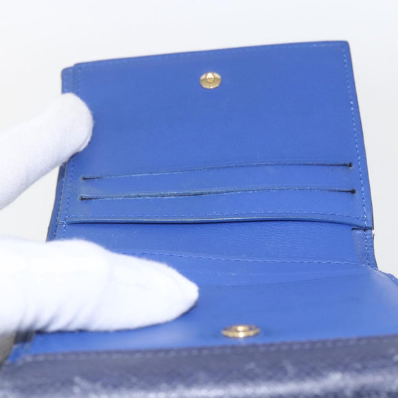 LOUIS VUITTON Taiga Compact Wallet M63041 LV Auth 165918