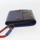 LOUIS VUITTON Taiga Compact Wallet M63041 LV Auth 165918-3