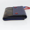 LOUIS VUITTON Taiga Compact Wallet M63041 LV Auth 165918-4