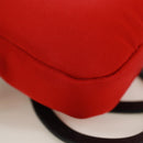 PRADA Telefoonhouder Nektasje Nylon Rood Zilver Auth 165922V-15