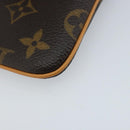 LOUIS VUITTON Monogram EtuiTelephonne MM Cell Phone Case M66546 LV Auth 165923V-15