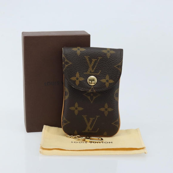 LOUIS VUITTON Monogram EtuiTelephonne MM Cell Phone Case M66546 LV Auth 165923V