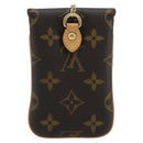 LOUIS VUITTON Monogram EtuiTelephonne MM Cell Phone Case M66546 LV Auth 165923V-2
