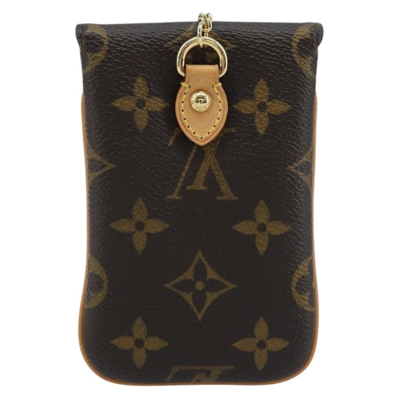 LOUIS VUITTON Monogram EtuiTelephonne MM Cell Phone Case M66546 LV Auth 165923V