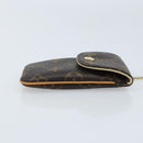 LOUIS VUITTON Monogram EtuiTelephonne MM Cell Phone Case M66546 LV Auth 165923V-3
