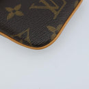 LOUIS VUITTON Monogram EtuiTelephonne MM Cell Phone Case M66546 LV Auth 165923V-14