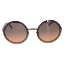 CHANEL Chain Sunglasses metal Brown CC Auth 165927SM-13