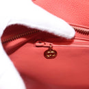 CHANEL Matelasse Reprint Tote Bag Caviar Skin Pink Gold CC Auth 165933SAM-23