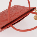 CHANEL Matelasse Reprint Tote Bag Caviar Skin Pink Gold CC Auth 165933SAM-14