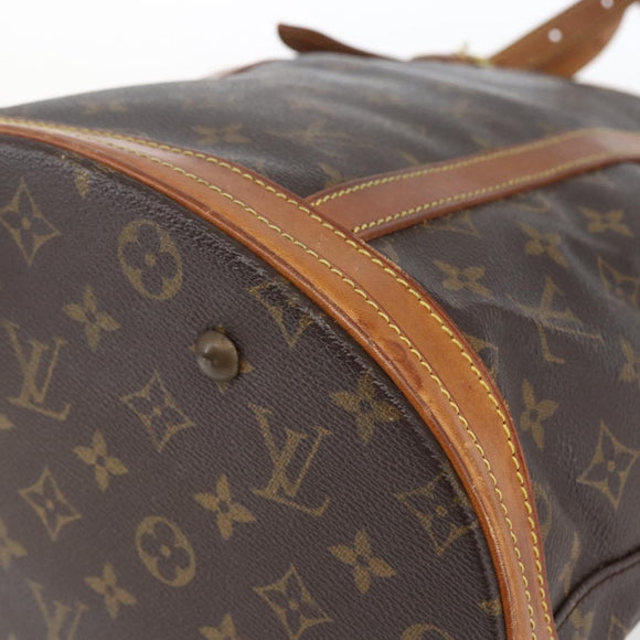 LOUIS VUITTON Monogram Bucket GM Shoulder Bag M42236 LV Auth 165936